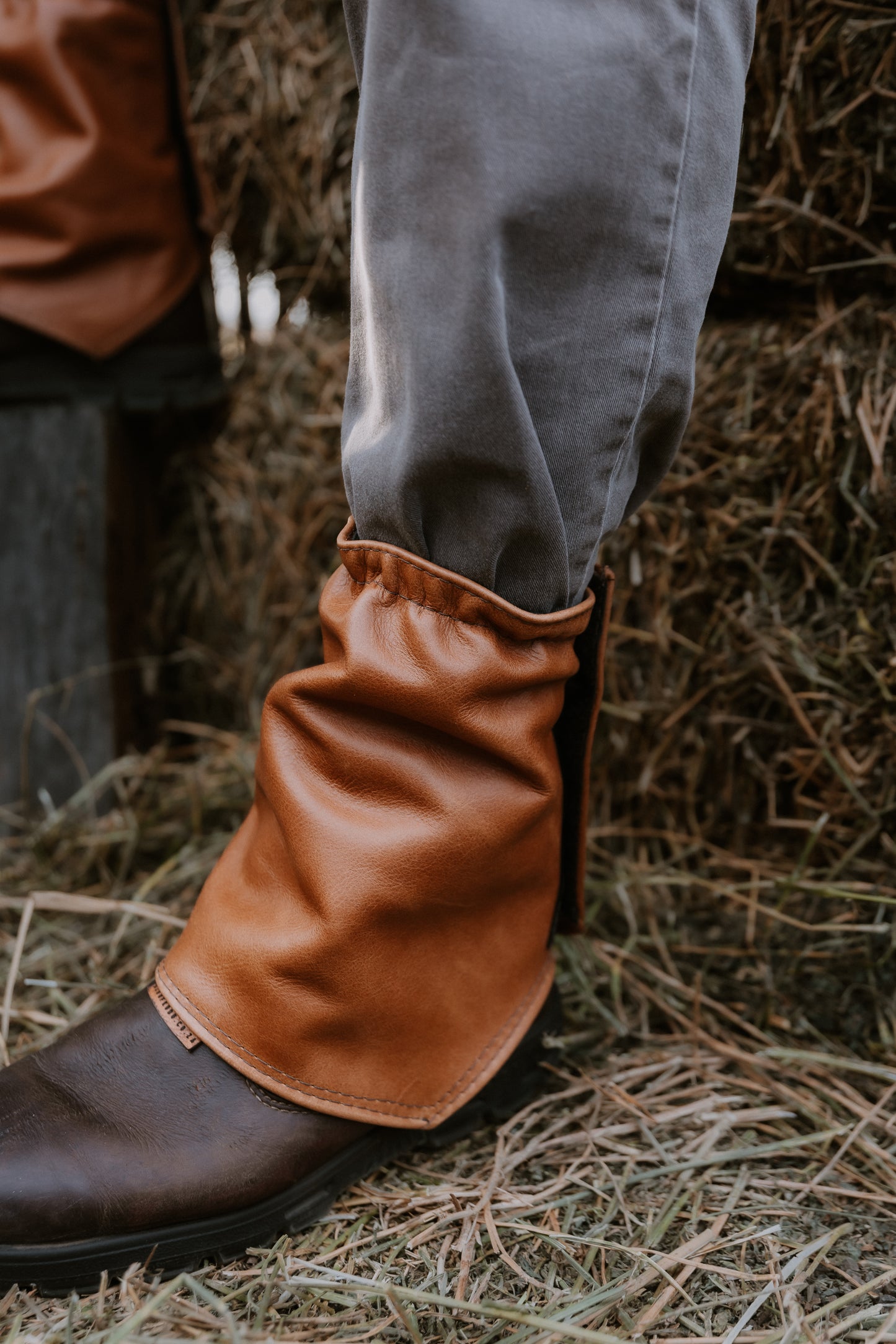 Leather Gaiters
