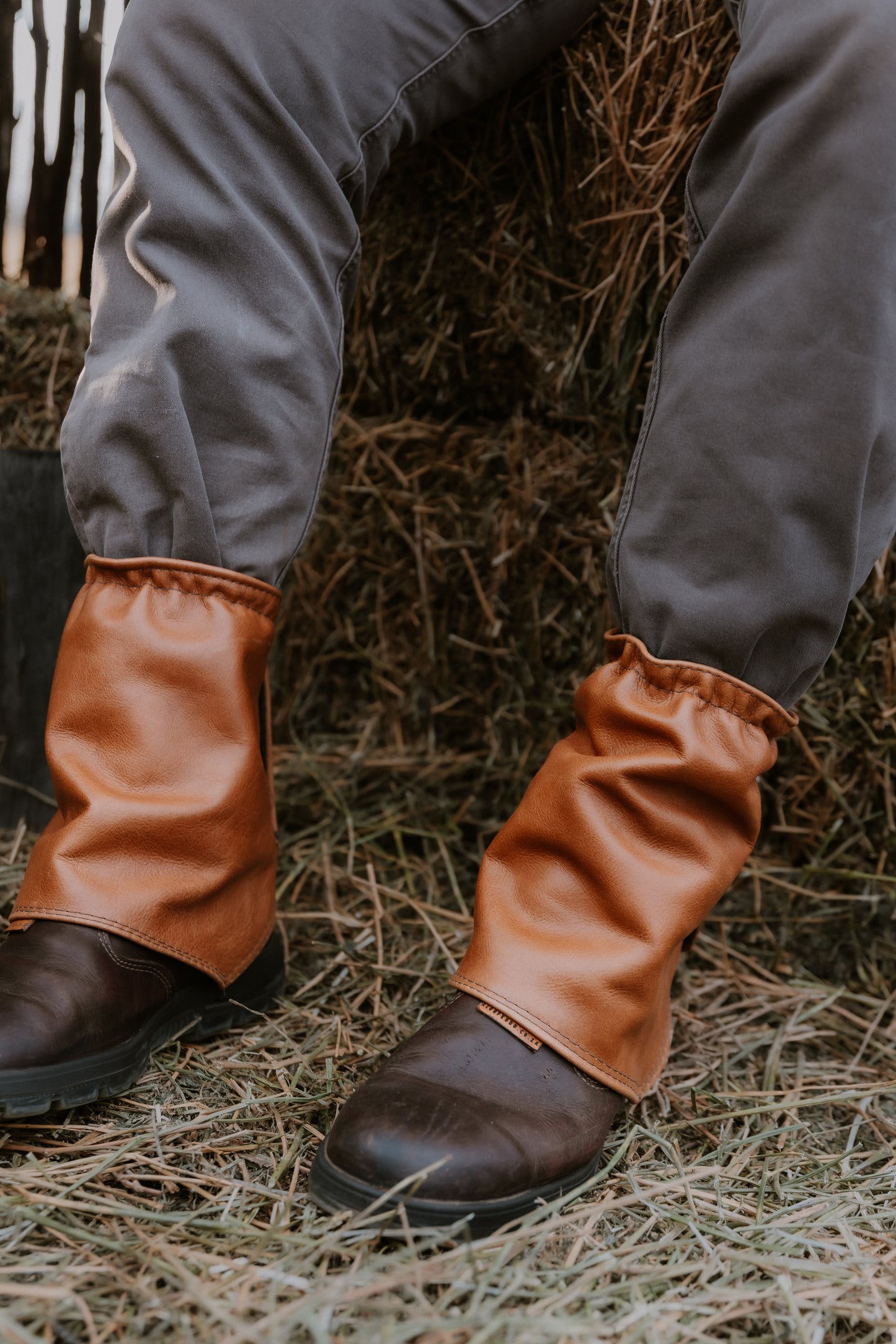 Leather Gaiters