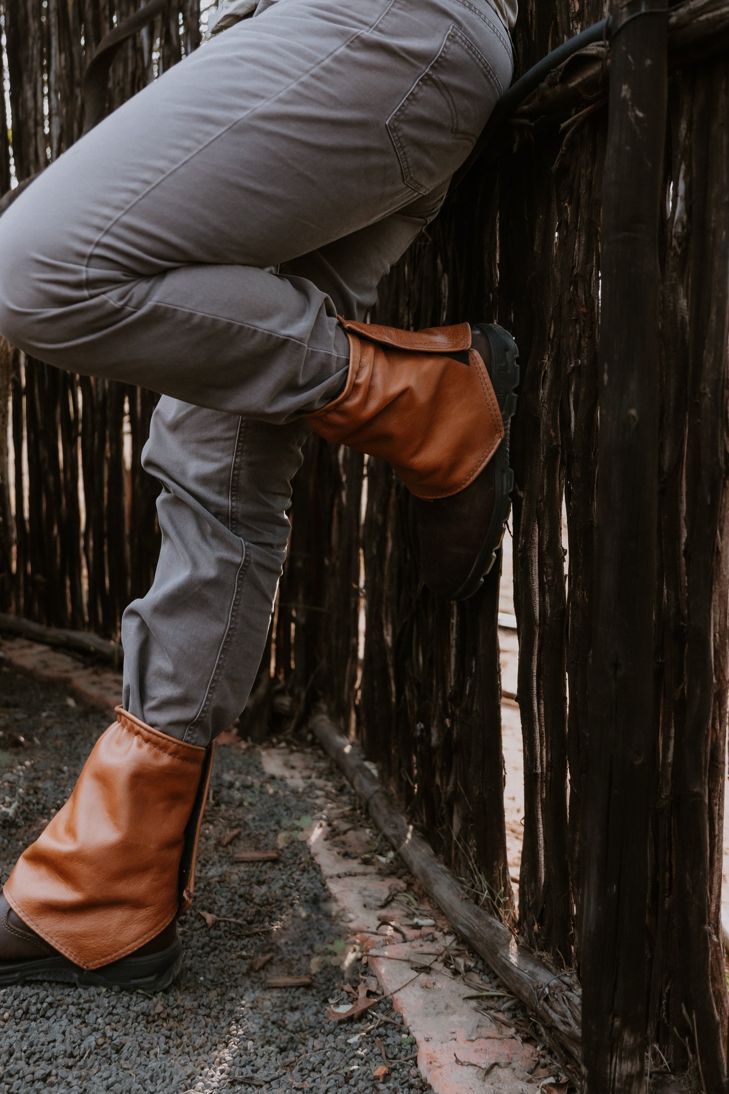 Leather Gaiters