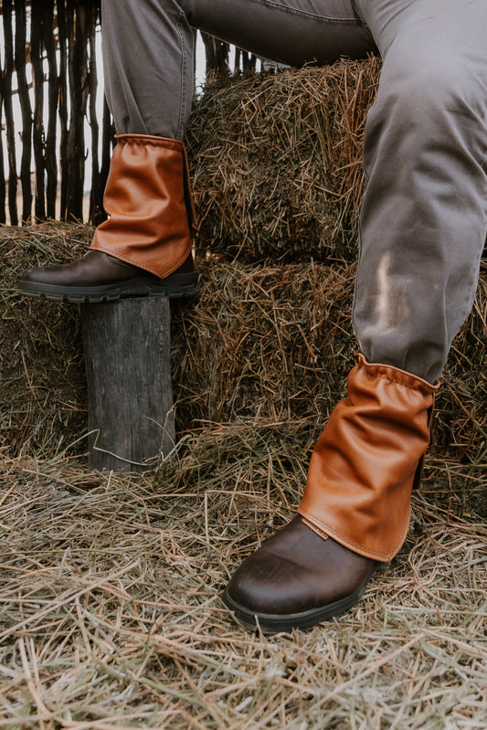 Leather Gaiters
