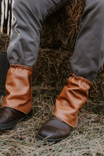 Leather Gaiters